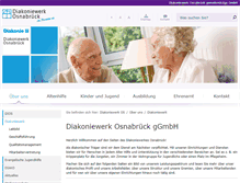Tablet Screenshot of diakoniewerk-os.de